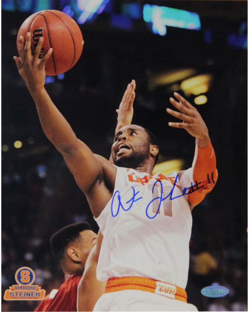 Scoop Jardine Syracuse White Jersey Vertical 8x10 Photo