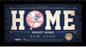 New York Yankees 10x20 Home Sweet Home Sign with Game-Used Dirt from Yankee Stadium