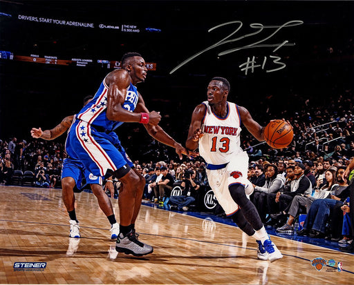 Jerian Grant Signed Knicks 16x20 Metallic Photo