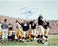 Jerome Bettis vs. Michigan Arms In Air 8x10 Photo