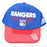 Jesper Fast # 17 Blue Ranger Fitted hat with Red brim