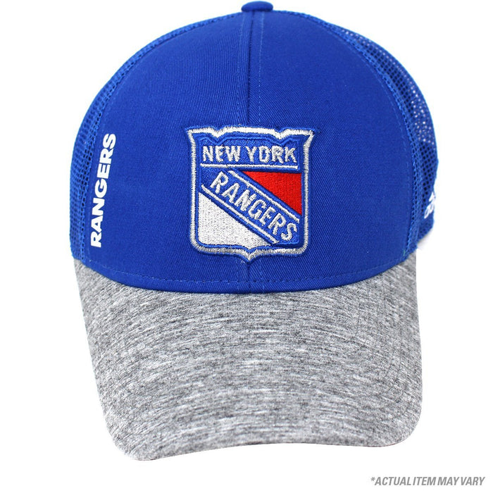 Ondrej Pavelec # 31 New York Ranger Blue Locker room hat ( Grey Brim) Snap Back