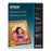 Epson America Inc. Inkjet Photo Paper,Glossy,60 lb,9.4 mil,8-1/2"x11",50/PK,WE