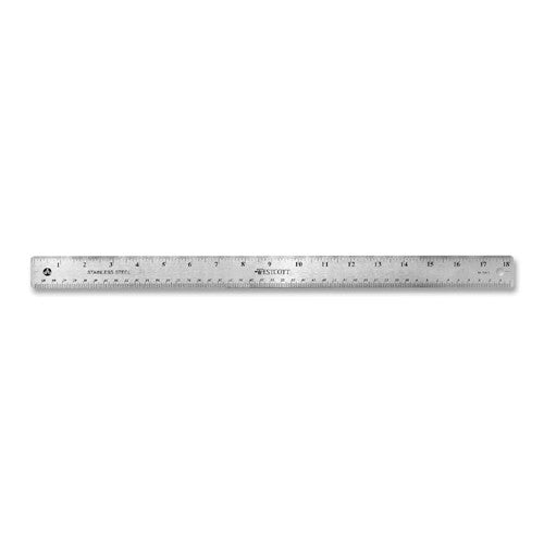 Acme United Corporation Ruler, 18" Long, Stainless Steel