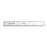 Acme United Corporation Plastic Ruler, 12" Long, Shatterproof, Clear