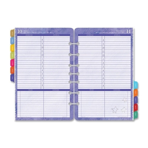 Desk Planner Refill,12 Month, Jan-Dec, 5-1/2"x8-1/2"