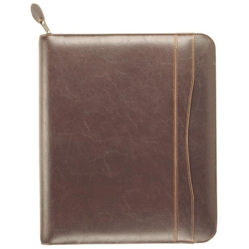 Leatherlike Organizer Starter Set, 8-1/2"x11", Brown