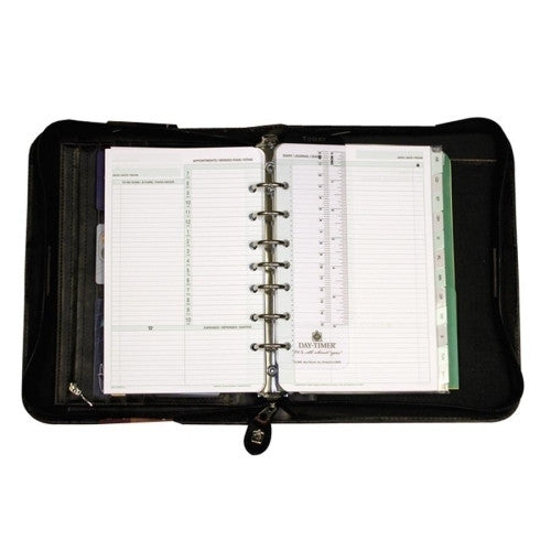 Starter Set Organizer, Zippered, Desk 5-1/2"x8-1/2", Black