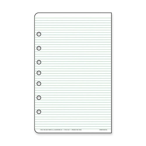 Day-timer Multipurpose Lined Pages, Desk, 5-1/2"x8-1/2", WE