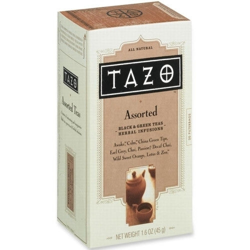 Starbucks Coffee Tazo Tea, 24/PK, Assorted (Black/Green)