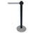 Tatco Stanchion Posts, Box 1 of 2, 40"H, 2/Box, Black