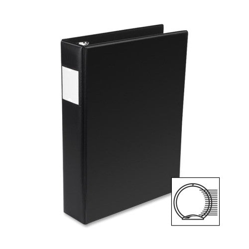 Acco/Wilson Jones Legal Binder, 4 Ring, 2" Capacity, 14"x8-1/2", Black