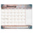 At-A-Glance Desk Pad Calendar,12 Months Jan-Dec, 17"x22", New Marble