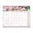 At-A-Glance Monthly Desk Calendar, 12 Months Jan-Dec, 22"x17", Floral