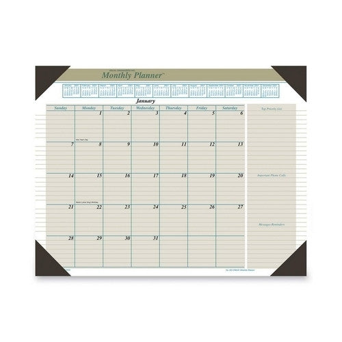 At-A-Glance Monthly Planner Calendar, 12 Months Jan-Dec, 17"x22", Black