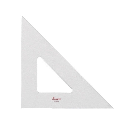 Chartpak Triangle, 45-90 Degrees, 10", Clear