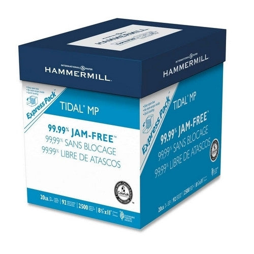 Hammermill Express Pack Ppr,92 GE/102 ISO,20Lb,8-1/2"x11",2500SH/CT,WE