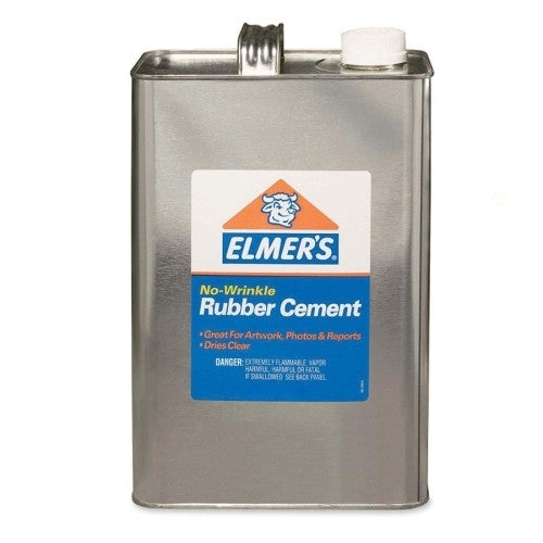 Elmer's Products Inc Rubber Cement, Acid-free, Photo Safe, 32 oz, Clear