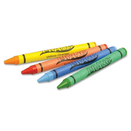 Dixon Ticonderoga Company Wax Crayons in Hang Tab Box, 24 Ct., Assorted