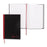 Black n' Red/John Dickinson Casebound Book,Ruled,24 lb,96 Sheets,11-3/4"x8-1/4",BK/RD