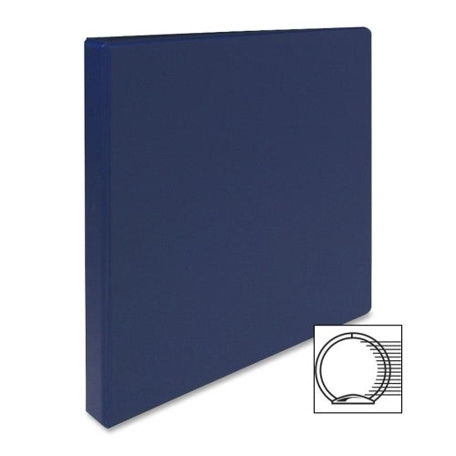 Sparco Products 3-Ring Binder, 1/2" Capacity, 11"x8-1/2", Dark Blue