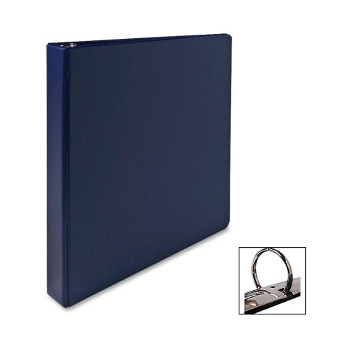 Sparco Products 3-Ring Binder, 1" Capacity, 11"x8-1/2", Dark Blue