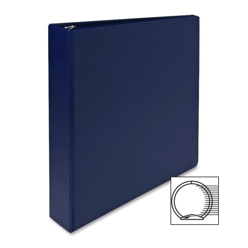 Sparco Products 3-Ring Binder, 1-1/2" Cap, 11"x8-1/2", Dark Blue