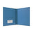 Sparco Products 2-Pocket Folders,w/Fasteners,1/2" Cap,Letter,25BX,Light Blue