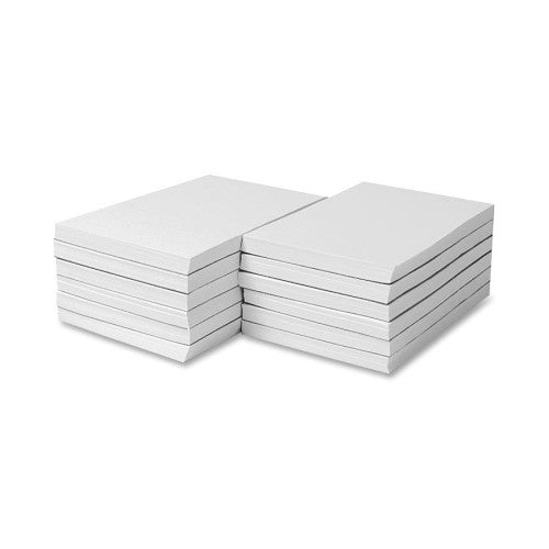 Sparco Products Memorandum Pads, Plain, 16 lb., 3"x5", 100 Sheets, White