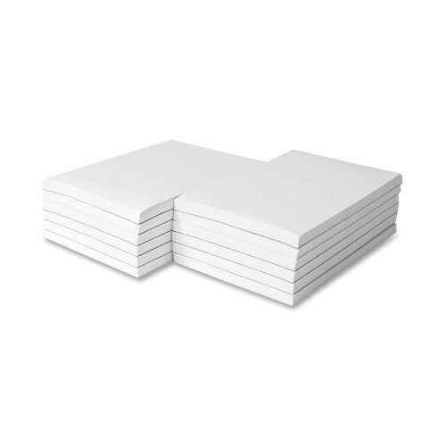 Sparco Products Memorandum Pads, Plain, 16 lb., 4"x6", 100 Sheets, White