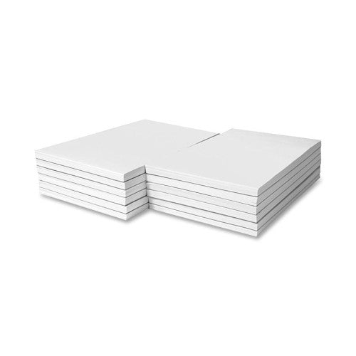 Sparco Products Memorandum Pads, Plain, 16 lb., 5"x8", 100 Sheets, White