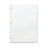 Sparco Products Reinforced Filler Paper, Wide Rule, 11"x8-1/2", 100/PK, WE