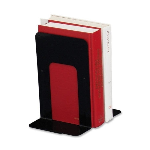 Sparco Products Book Supports W/Poly Base, 6"x8-1/2"x9", Black