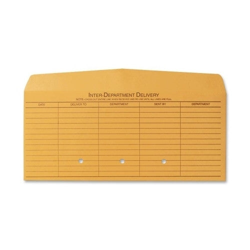 Sparco Products Inter-Department Envelope, No Closure, 5"x11-1/2", Kraft