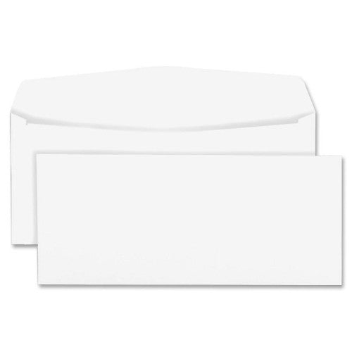 Sparco Products Box Envelopes, No 10, Regular, 4-1/8"x9-1/2", 50/BX, White