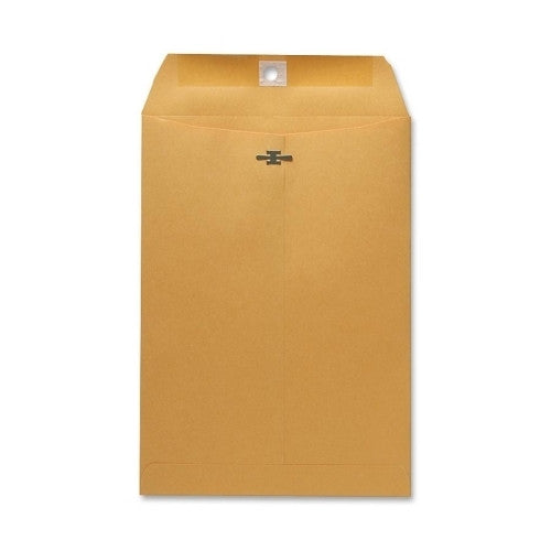 Sparco Products Clasp Envelope, 28Lb, 7-1/2"x10-1/2", 100/BX, Kraft