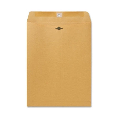 Sparco Products Clasp Envelope, 28Lb, 9"x12", 100/BX, Kraft