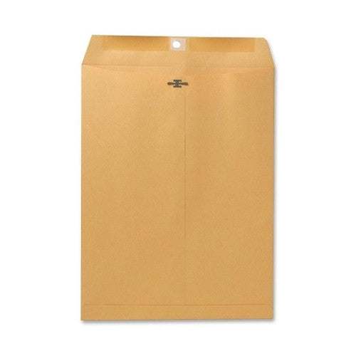 Sparco Products Clasp Envelope, 28Lb, 9-1/2"x12-1/2", 100/BX, Kraft