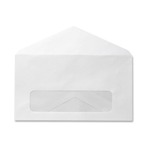 Sparco Products Envelopes, Window, No 6-3/4, 3-5/8"x6-1/2", 500/BX, White