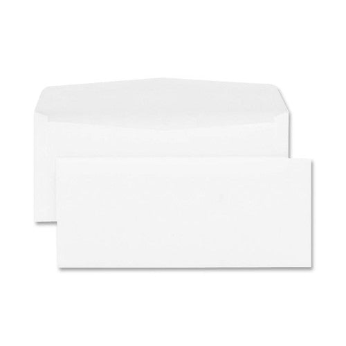 Sparco Products Envelopes, Regular, No 10, 4-1/8"x9-1/2", 500/BX, White