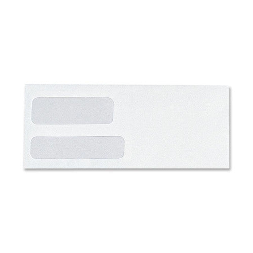 Sparco Products Double Window Envelope,No 9,3-7/8"x8-7/8",500/BX,White