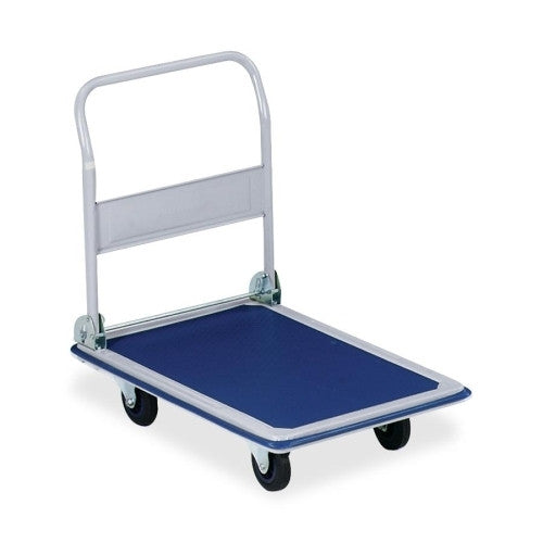 Sparco Products Folding Platform Truck,660 lb,24-3/4"x36"x29-1/2",Blue