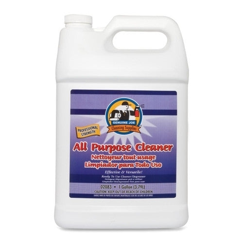 Genuine Joe All-Purpose Cleaner/Degreaser, Ready-to-use, Refill,1 Gallon