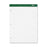 Tops Business Forms Legal Pad,3-HP,Perforated,8-1/2"x11-3/4",College Rld,White