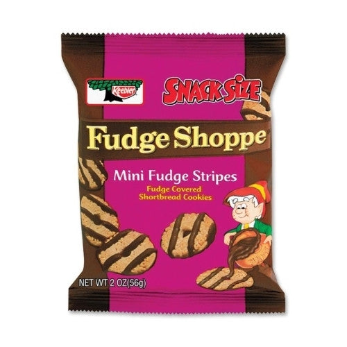 Keebler Fudge Stripes Cookies, 2 oz., 8/BX