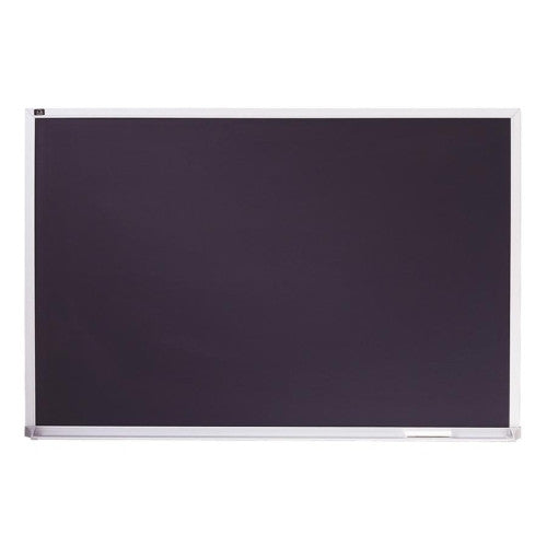 Quartet Chalk Board, Aluminum Frame, 2'x3', Black