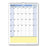 Wall Planner/Calendar, Monthly, Note Space, 12"x17"