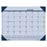 House of Doolittle Desk Pad, 12 Month, Jan-Dec, 22"x17", Blue