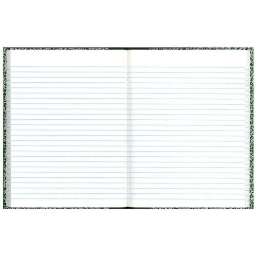 Rediform Office Products Lab Notebook, 10-1/8"x7-1/8", Wide Ruled, White