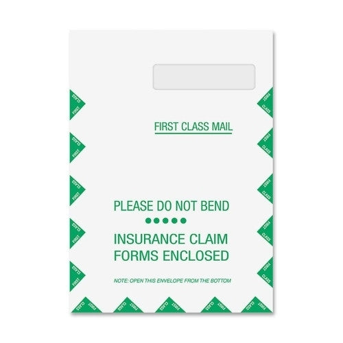 Tops Business Forms Window Envelopes, 9"x12-1/2", 500/BX, White